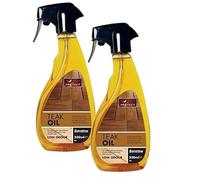 Barettine Nourish and Protect | Teak Oil Trigger Spray 500ml | 2 Pack Bundle