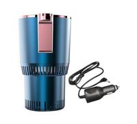 Barfeery 2 in 1 Smart Car Cup Warmer & Cooler Auto Mug with Cooling and Heating Functions Insulation Drink Cooler for Tumblers B