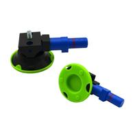 Barfeery 2 Pcs 3 Inch 75mm Heavy Duty Hand Pump Suction Cup Hand Pump Vacuum Suction Cup with M6 Threaded Stud