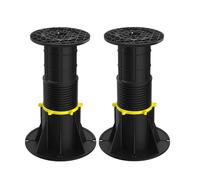 Barfeery 2 Pcs Adjustable Height Bed Support Legs 8.5-13 Inch, Bed Frame Center Support Legs for Bed Frame/Bed Center Slat