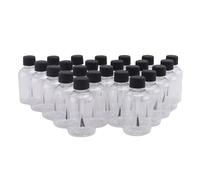 Barfeery 24 Pcs Plastic Empty Glue Bottles Glue Bottles 1.7 Oz Art Empty Paint Bottles with Brushes Glue Toddlers Kids Art Crafts Supplies