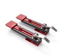 Barfeery 2pc Wall Panel Install Tool Aluminum Adjustable Stepped Board Install Jig,Metric Inch Double Scale