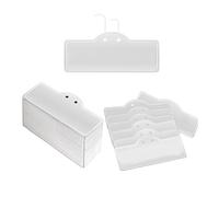 Barfeery 50PCS Aluminum Plant Labels Tree Double-Sided Tags Outdoor Identification with Metal Wires for Plant Markers, Tree Tags,