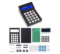 Barfeery 7-Digit Desktop Calculator Soldering Project Kit DIY Electronics Kit +1602 LCD