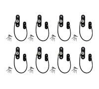 Barfeery 8 PCS Child Protection Window Restrictor Adjustable Window Lock Child Stopper Falling Prevention Security Locks A