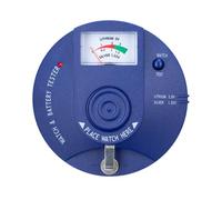 Barfeery Quartz Movement Tester,Circular Type Watch Battery Pulse Tester and 1.5V 3V Button Cell Battery Analyzer