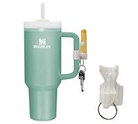 Barfight Princess Stanley Cup 40 oz Tumbler Chapstick Keychain Holder - 2 in 1 Keychain and Chapstick Holder - Stanley Accessories for 40 oz Tumbler Cup - White