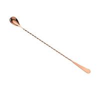 Barfly Bar Spoon, Stainless Steel, Copper, 33.52 x 2.54 x 1.58 cm