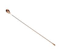 Barfly Barfly Bar Spoon with Teardrop End, Stainless Steel, Copper