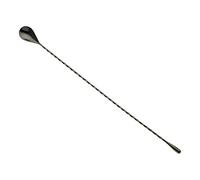 Barfly Classic Bar Spoon 15, Stainless Steel, Black, 37.9 x 2.5 x 1.3 cm
