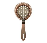 Barfly Classic Hawthorne Spring Bar Strainer, O/S, Antique Copper, M37037ACP