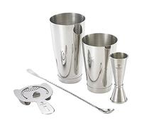 Barfly Cocktail Set, Stainless Steel, 5-Piece Basics