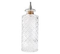 Barfly Cut Crystal-150 Ml Bitters Bottle, OS, Glass