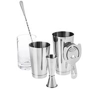 Barfly Essential Deluxe Mixing Cocktail Kit, Stainless Steel (M37131)
