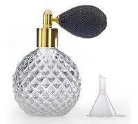Barfly Glass Bulb Atomizer for Spirits with Gold Top, Clear, 100ML