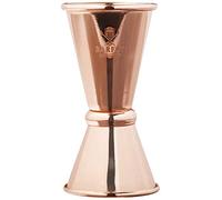 Barfly Japanese Style Jigger, Stainless Steel, Copper, 1/2 oz x 3/4 oz