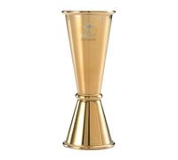 Barfly Japanese Jigger, Stainless Steel, Gold, 25 ml x 50 ml