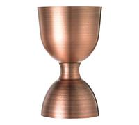 Barfly M37006ACP Heavy-Duty Straight Rim Bell Jigger, Antique Copper