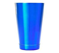 Barfly M37083BL Cocktail Tin, 18/8 Stainless Steel, Small 18 oz (532 ml), Blue