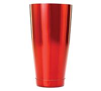 Barfly M37084RD Cocktail Tin, Stainless Steel, Red