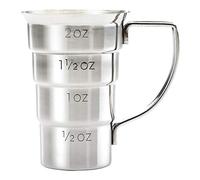 Barfly M37108 Drink Jigger, 2 oz, Stainless w/Handle