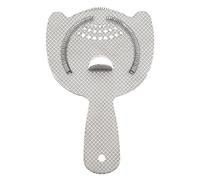 Barfly M37203 Heavy Duty Spring Bar Strainer Stainless-Diamond Lattice, Modern
