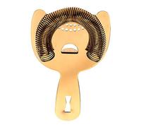 Barfly Premium Hawthorn Strainer, Gold Plated, Stainless Steel, 15.24 x 9.53 x 3.81 cm