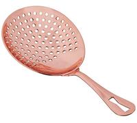Barfly Premium Julep Strainer, Copper Plated, Stainless Steel, 16.51 x 7.94 x 2.54 cm