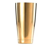 Barfly Weighted Cocktail Mixing Shaker Tin, Stainless Steel, Gold, 9.21 x 0.13 x 17.78 cm