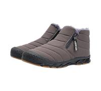 BarfußSchuhe Winter Outdoor Walkingschuhe Herren Damen Warm GefüTterte Outdoor Wasserdicht Traillaufschuhe Wanderschuhe Modische KnöChelhohe Winterstiefel Ultra-Bequemer Rutschfeste Stiefel, brown
