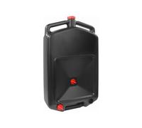 Bargain Crown 10L Oil Drain Pan - Portable Fluid Draining Container with Secure Screw Cap, Durable Plastic Design, and Oversized Handles - Ideal for Cars, Motorbikes, and DIY Oil Changes