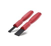 Bargain Crown 2pcs Carbide Scraper Set with Tungsten Carbide Tips 16mm & 32mm Blades | Heavy-Duty Gasket, Rust & Paint Remover | Ideal for Brake Calipers, Cylinder Heads, Exhausts, and Engine Repairs