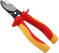 Bargain Crown 6in / 170mm VDE Heavy Duty Cable Cutters - 1000V Insulated Electrical Wire Cutting Tool | Precision VDE Certified Side Cutter Pliers for Electricians & Professionals