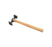 Bargain Crown Shrinking & Bumping Hammer 628g | Heat-Shrinking Bodywork Hammer with Hickory Handle | Drop Forged Carbon Steel Head | Ideal for Car Panel & Metal Repair