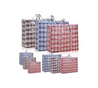 Bargain factory Laundry Bags, 10 Pack Large Storage Bags With Zips, Plastic Bag Storage, Laundry Bags With Zips, Travel, Washing Bags for Laundry