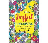 Bargain Gateway Adult Relaxing A4 Colour Therapy - The Joyful Colouring Book