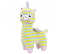 Bargain Gateway BG Llama Love Striped Pastel 35cm Plush Llamicorn
