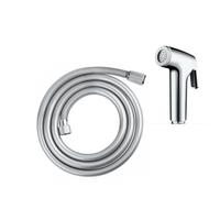 Bargain Handheld Shower Head Douche Toilet Bidet Spray Wash Jet Shattaf with PVC Rubber Brass connectors Leakproof Hose Kitchen Bathroom