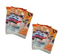 Bargain House 40x60 CM Vacuum bags Space Saver Home Reusable Vacuum Bags Save 75% More vacuum storage bags for clothes, duvets, bedding, pillow, traveling with double zip seal (Pack of 6)