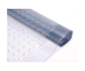 Bargain House Clear Heavy-Duty Carpet Protector Mat - Waterproof Vinyl Plastic Runner for Carpeted Floors - Anti-Slip, Durable Floor Covering for Home, Office, Hallway 27 Inches(2.231ft) Wide (10 FT)