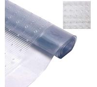 Bargain House Clear Heavy-Duty Vinyl Plastic Carpet Runner Protector 100% waterproof, Vinyl Plastic Clear Carpet Floor Mat Protector Runner (15m x 0.68m)