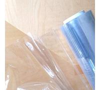 Bargain House Clear Vinyl Table Protector Mat, Thick PVC Table Top Protector, Clear Transparent Plastic Rectangle Tablecloth for Home Kitchen, Writing Desk, Office (450 cm)
