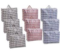 Bargain House Laundry Bags with Zipper & Handles 80x60cm Pack of 10
