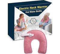 Bargain House Rechargeable Electric Neck Warmer Heating Pad Pink