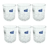 Bargain House Whisky Glasses Set of 6, 320ml/11oz, Crystal Whisky Tumbler, Transparent Rum Glass Tumbler for Cocktails, Drinkware Glasses, Dishwasher Safe, Gift Set for Dad, Men, Brother, Women
