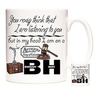 Bargain Hunt Gift Mug. You May Think I Am Listening but in My Head I Am On A Bargain Hunt. Antique Seeker Gift Mug
