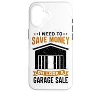 Bargain Hunter Yard Sale Design for a Garage Sale Case for iPhone 16