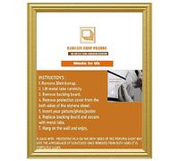 Bargain Shop Az Classic Style Gold Picture Frame Wooden Effect Black White Photo Frames A1 A2 A3 A4 A5 (Gold, A1-840x594mm)