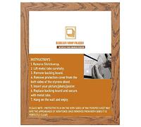 BARGAIN SHOP AZ DARKOAK WOODEN EFFECT PICTURE PHOTO POSTER FRAMES (A2 (16.5"x23.4") (594mm x 420mm))