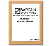 Bargain Shop Az OAK WOODEN EFFECT PICTURE PHOTO POSTER FRAMES (14" x 12" (355.6mm x 304.8mm))